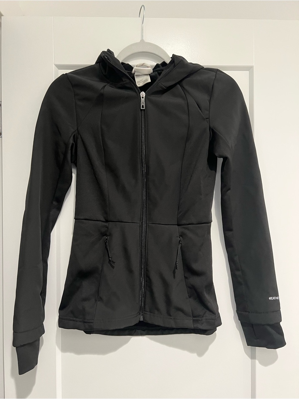 Avalanche Black Hooded Utility Jacket